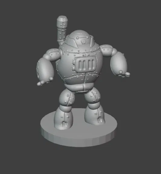 Steel Defender của Artificer / Minifig Warforged D&D - Image 3