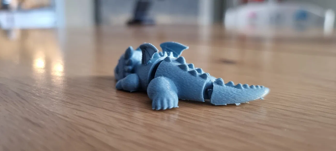 Rồng khớp nối in liền khối (print in place) dạng mini - Image 3