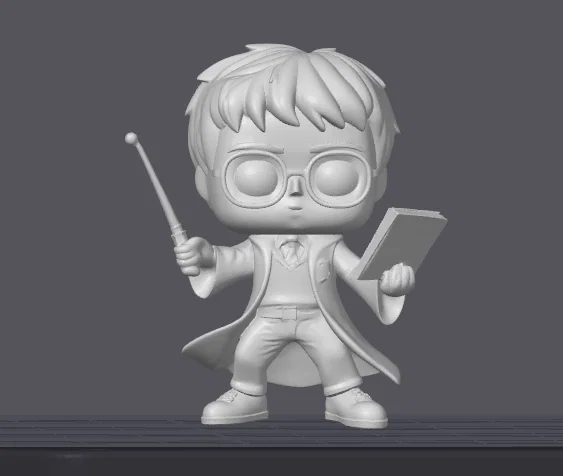Mô Hình 3D Harry Potter Funko Pop Dễ Thương - Image 1