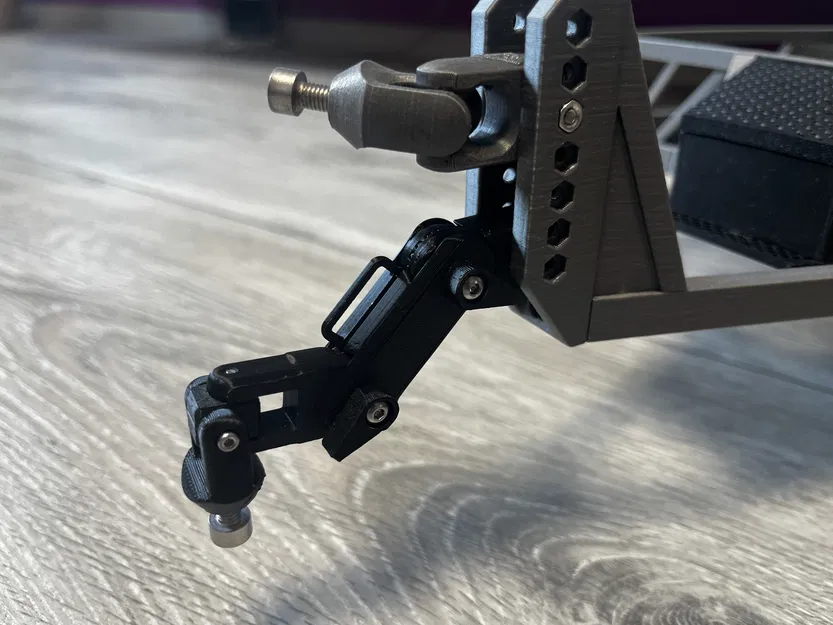 Móc Kéo Xe Điều Chỉnh Độ Cao Cho Mô Hình 3D Sets - Image 1