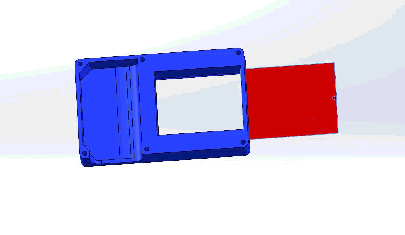 Nắp lưng M5Stack Tab5 có ngăn chứa đồ nắp trượt - Image 2