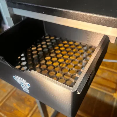 Ngăn kéo gắn dưới bàn với đáy Honeycomb