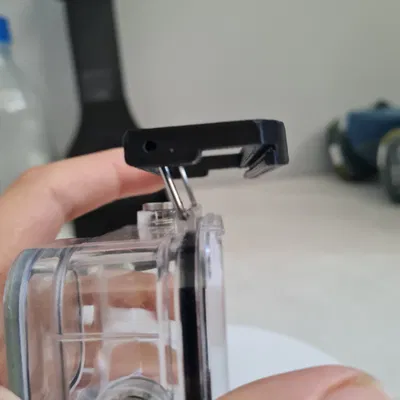 Chốt Khóa Cửa Chống Nước Thay Thế Vỏ GoPro In 3D