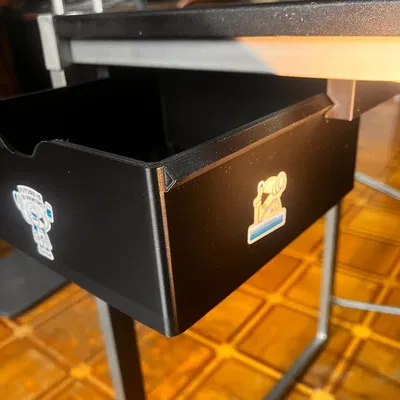 Ngăn kéo gắn dưới bàn với đáy Honeycomb