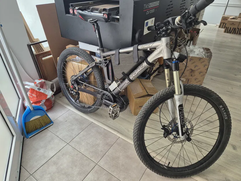 Phuộc sau xe đạp thay thế (hard) 165mm/185mm - Image 2