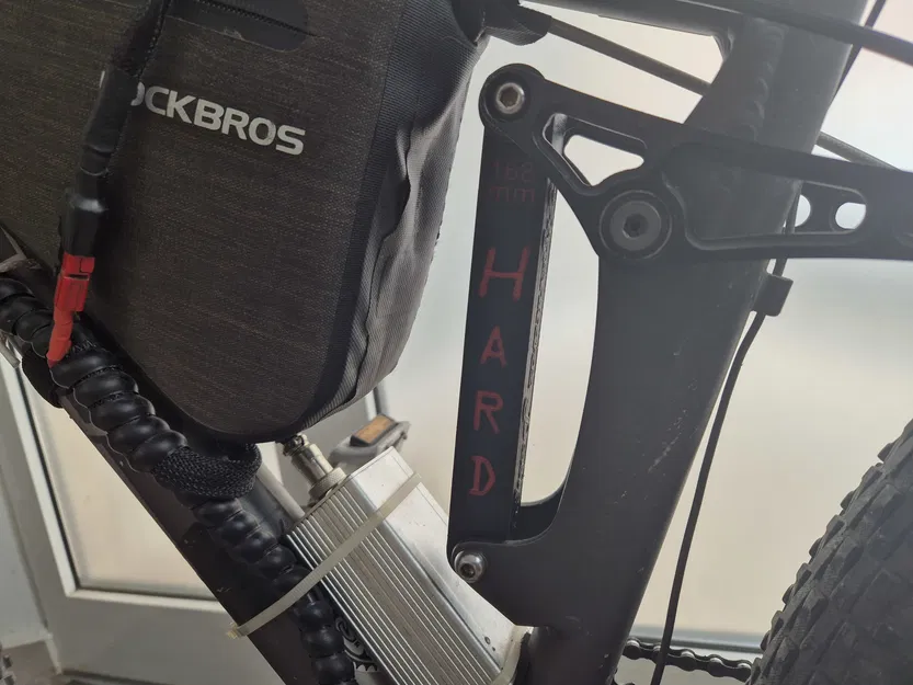 Phuộc sau xe đạp thay thế (hard) 165mm/185mm - Image 4