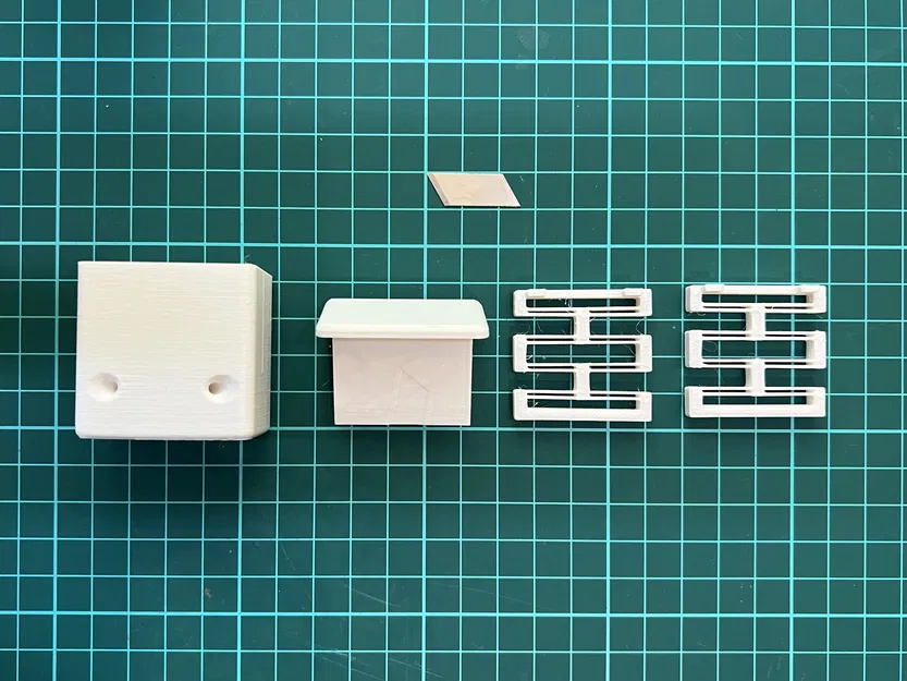 Dao cắt filament dùng lò xo in 3D (Filament cutter with printed spring) - Image 2