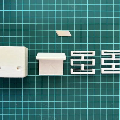 Dao cắt filament dùng lò xo in 3D (Filament cutter with printed spring)