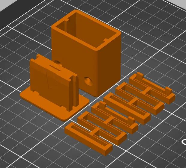 Dao cắt filament dùng lò xo in 3D (Filament cutter with printed spring) - Image 3