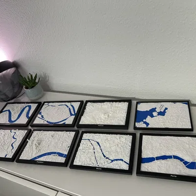 Savannah, United States - Mô hình thu nhỏ 3D