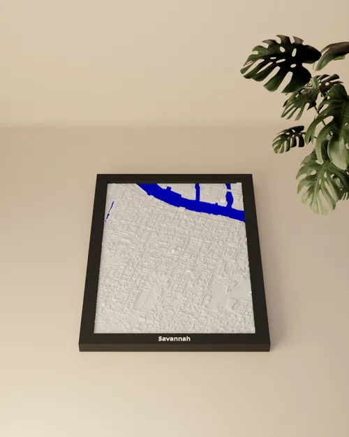 Savannah, United States - Mô hình thu nhỏ 3D - Image 3