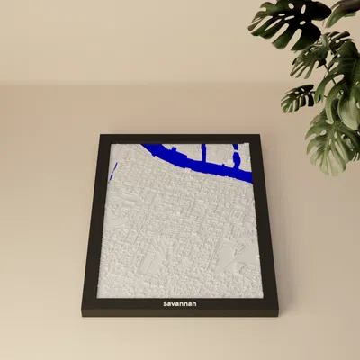 Savannah, United States - Mô hình thu nhỏ 3D