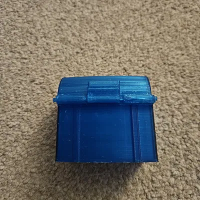 Rương đồ chơi 3D - Hộp kho báu cho bé yêu