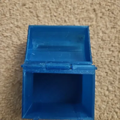 Rương đồ chơi 3D - Hộp kho báu cho bé yêu