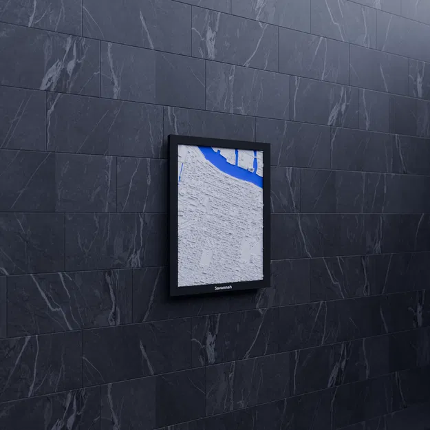 Savannah, United States - Mô hình thu nhỏ 3D - Image 7