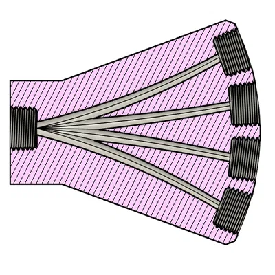 Khối chia Filament (Filament Splitter Block)