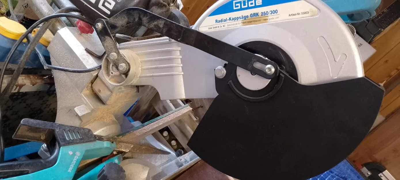 Nắp che (guard) lưỡi cưa Güde GRK 250/300 – Güde GRK 250/300 Cover - Image 2
