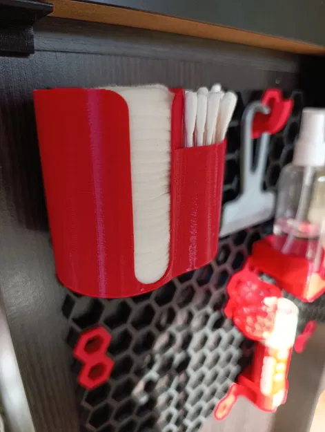 Organizér na vatové tamponky a tyčinky cho HSW / HSW Cotton pad and tip organizer - Image 2