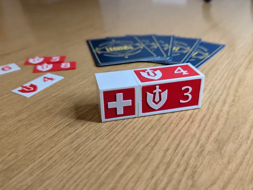 Bộ Đếm Điểm Sức Mạnh Riftbound Spinning Might Đơn Giản - Image 1