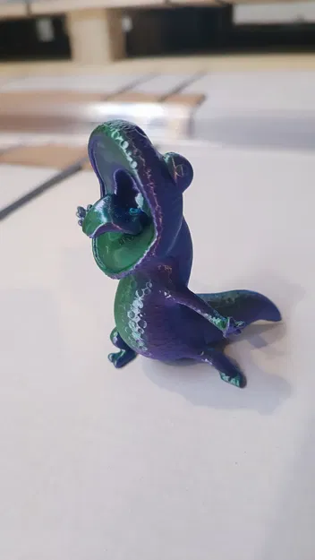 Thằn Lằn La Hét – Bản Texture Bong Bóng Độc Lạ ČR - Image 3