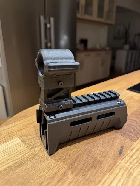 Bệ gắn scope Picatinny + raiser 20mm, có tùy chọn xếp chồng sight - Image 5