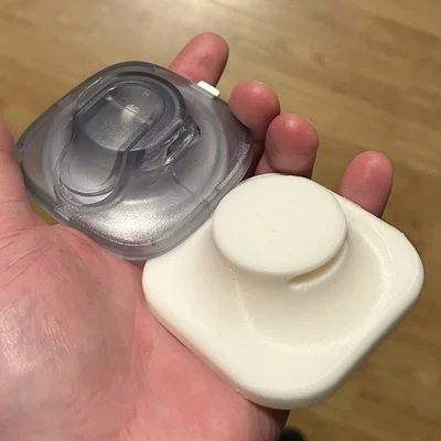 Giá Đỡ Gương Chống Mờ Sương Thay Thế Bằng Keo Dán