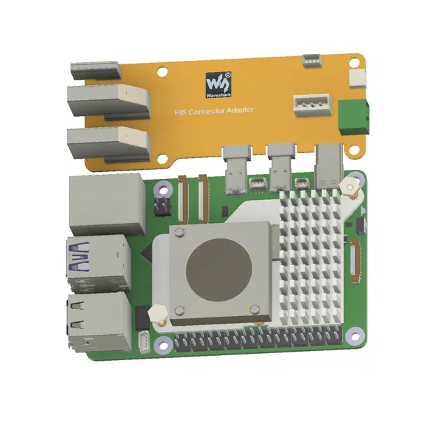 Vỏ adapter đa năng cho Raspberry Pi5 (cập nhật cho Pi4B) - Image 7