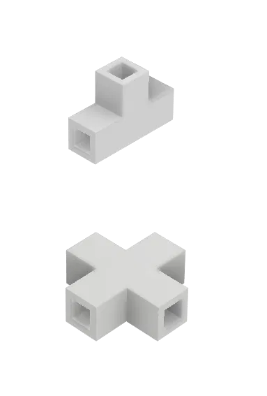 Phụ Kiện Đầu Nối Khung In 3D - Giải Pháp Lắp Ráp Thông Minh - Image 1