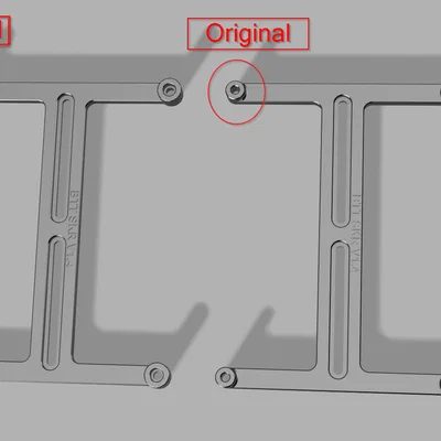 Giá đỡ BTT SKR V1.4 Cải tiến dùng Ốc Lục Giác Nhiệt