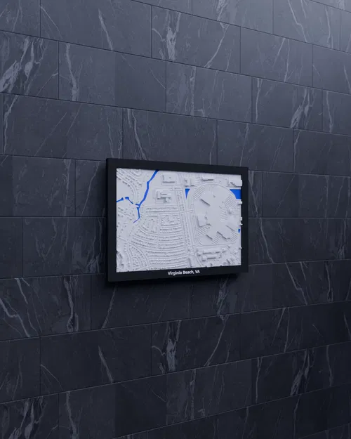 Mô hình thu nhỏ 3D Virginia Beach, VA, Hoa Kỳ - Image 5