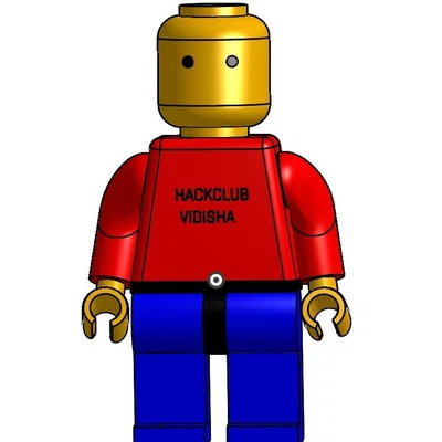 Mô Hình Lego Người Vận Động Hack Club Vidisha