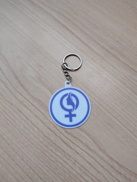 Móc Khóa Biểu Tượng Ngày Phụ Nữ - Quà Tặng Ý Nghĩa - Image 1