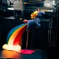 Đèn Kỳ Lân Xì Cầu Vồng (The Unicorn Rainbow Fart Lamp) - Thumbnail 4