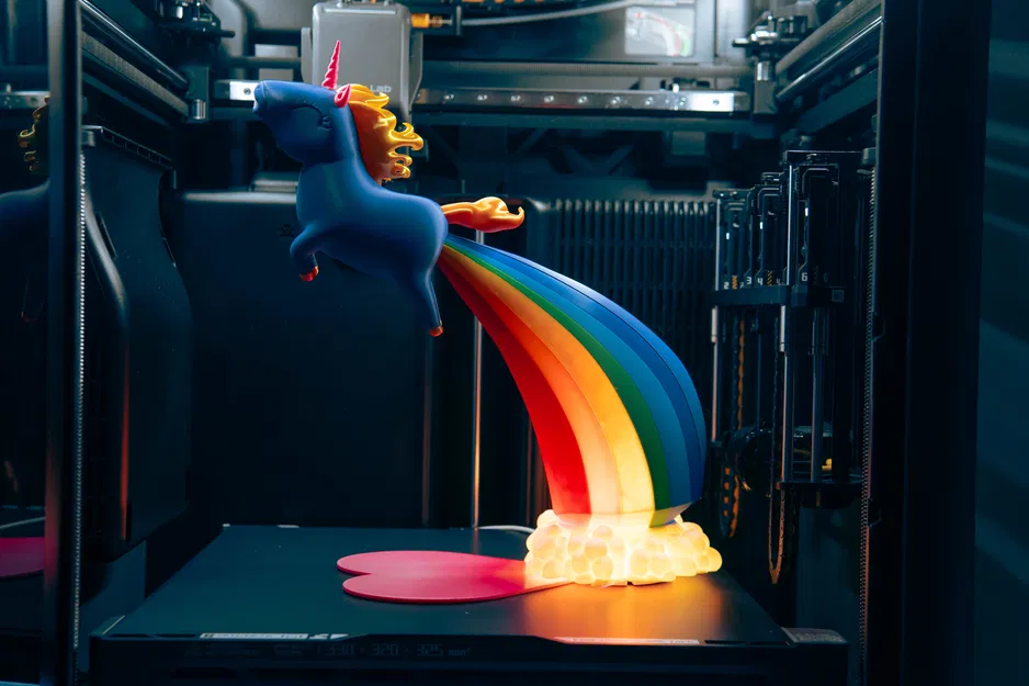 Đèn Kỳ Lân Xì Cầu Vồng (The Unicorn Rainbow Fart Lamp) - Image 7