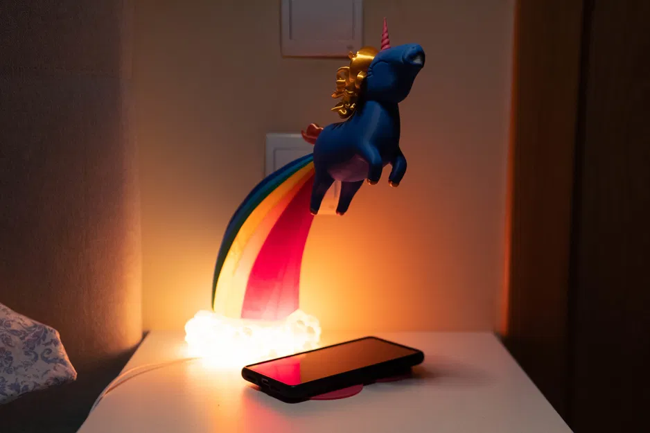 Đèn Kỳ Lân Xì Cầu Vồng (The Unicorn Rainbow Fart Lamp) - Image 9