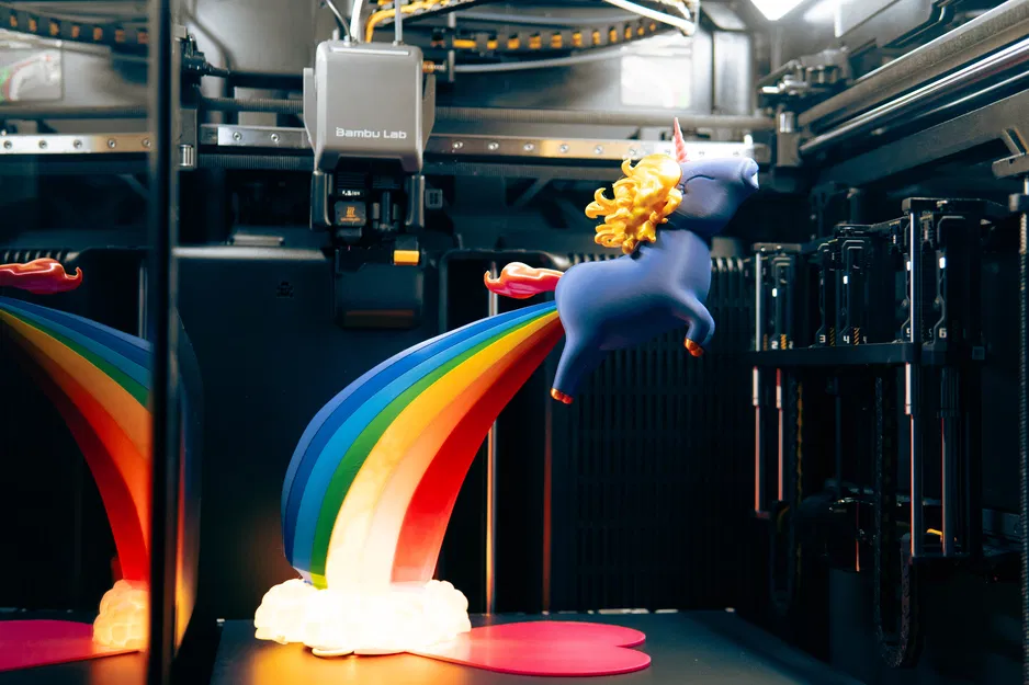 Đèn Kỳ Lân Xì Cầu Vồng (The Unicorn Rainbow Fart Lamp) - Image 11