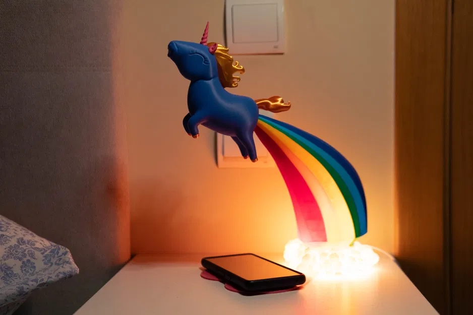 Đèn Kỳ Lân Xì Cầu Vồng (The Unicorn Rainbow Fart Lamp) - Image 14