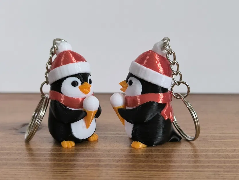 Móc khóa Baby Penguin (Chim cánh cụt con) dễ thương - Image 3