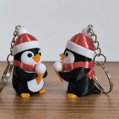 Móc khóa Baby Penguin (Chim cánh cụt con) dễ thương