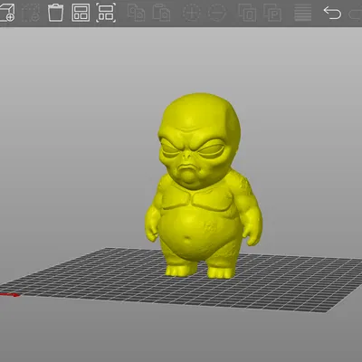 Mô Hình Alien Mập Mạp Khó Tính - Trang Trí Độc Đáo