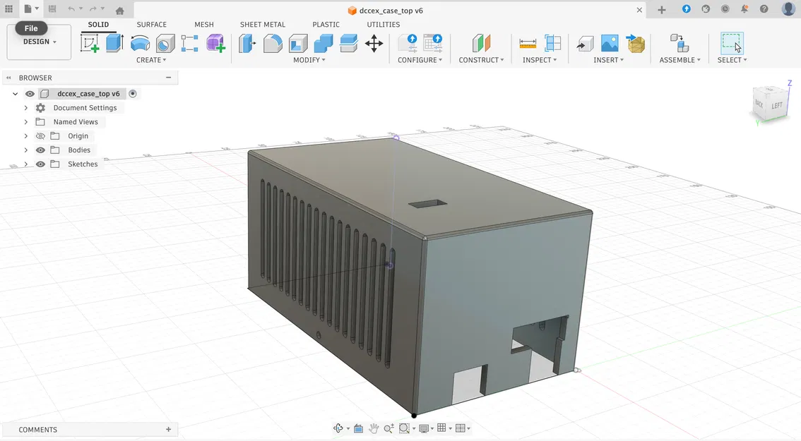 Vỏ Hộp In 3D Cho Arduino Mega 2560 DCC-EX (Gắn Motor & Wifi Shield) - Image 1