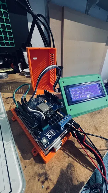 Vỏ Hộp In 3D Cho Arduino Mega 2560 DCC-EX (Gắn Motor & Wifi Shield) - Image 4