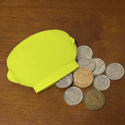 Túi Đựng Tiền Xu Hình Quả Chanh | Mẫu In 3D Độc Đáo