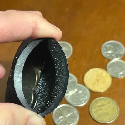 Túi Đựng Tiền Xu Hình Quả Chanh | Mẫu In 3D Độc Đáo