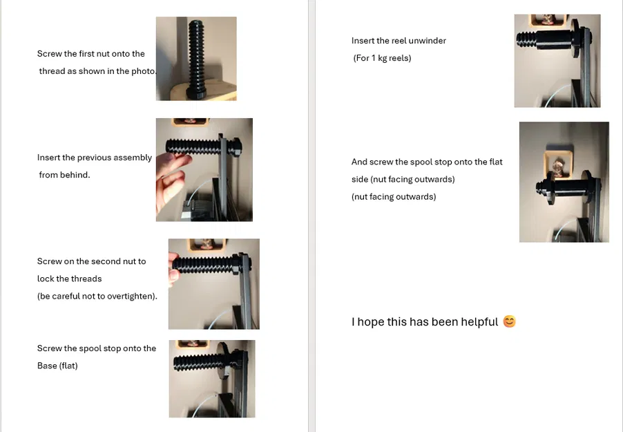 Porte bobine Ender 3 V3 KE/SE - Image 6