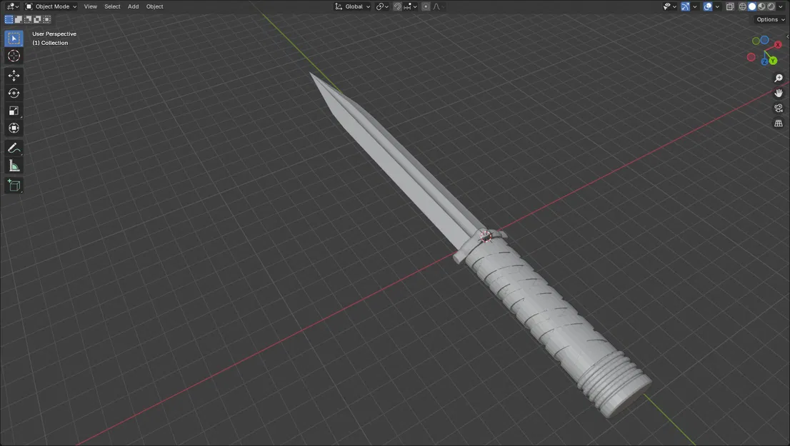 Đạo Cụ Kiếm Găm 3D Cho Dungeons & Dragons (DnD Prop Dagger) - Image 1