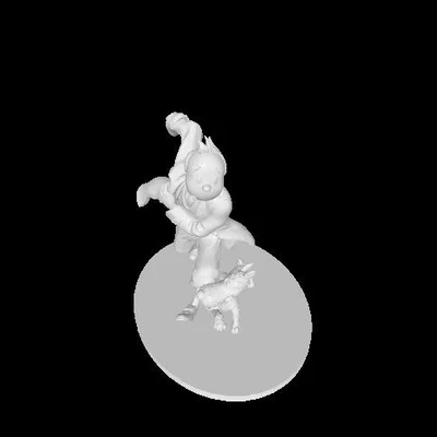 Mô Hình 3D Tintin Và Snowy Độc Đáo