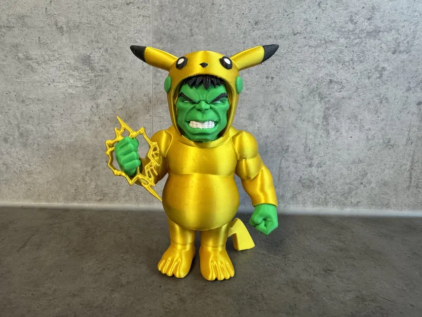 Hulkachu – Figure Hulk lấy cảm hứng từ Pikachu - Image 1