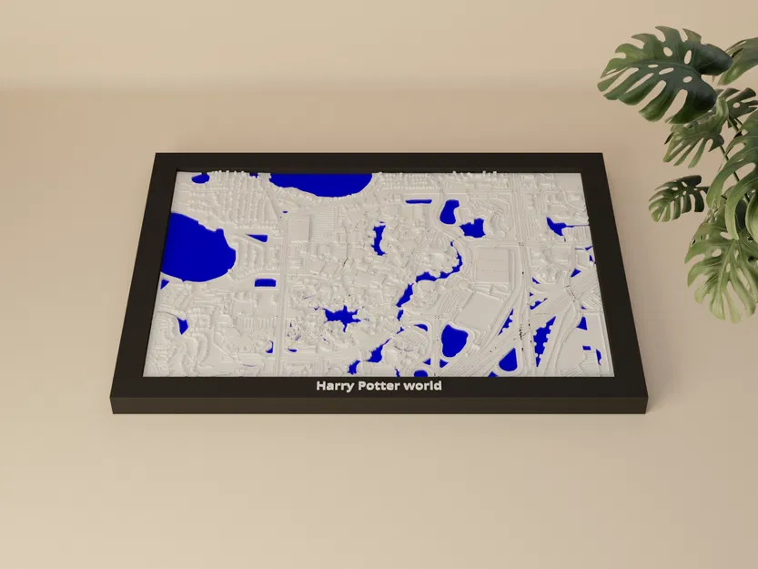 Harry Potter world, Hoa Kỳ - Mô hình thu nhỏ 3D - Image 1