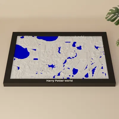 Harry Potter world, Hoa Kỳ - Mô hình thu nhỏ 3D